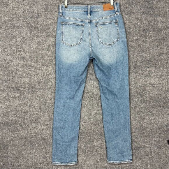 Madewell Jeans Womens 27 Blue The Perfect Vintage Distressed‎ High Rise Stretch - Picture 4 of 16